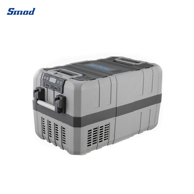 Smad 2.0 Cu. Ft. DC12/24V Portable Car Refrigerator with Ergonomic handle design