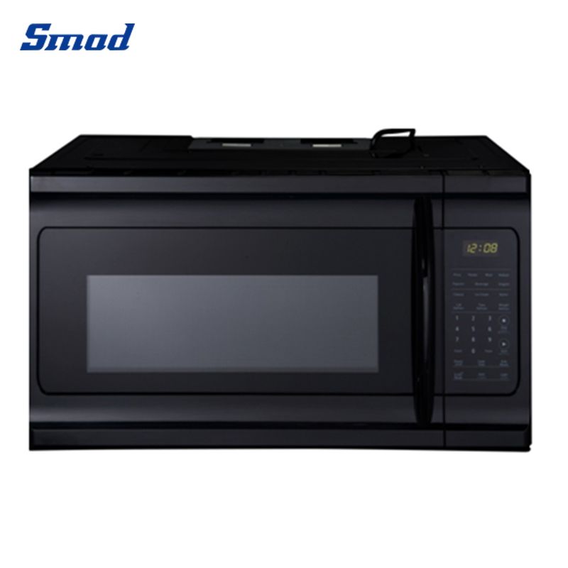 
Smad 30 Inch White / Black Stainless Steel Over the Range Microwave with 10 One-touch cooking menus