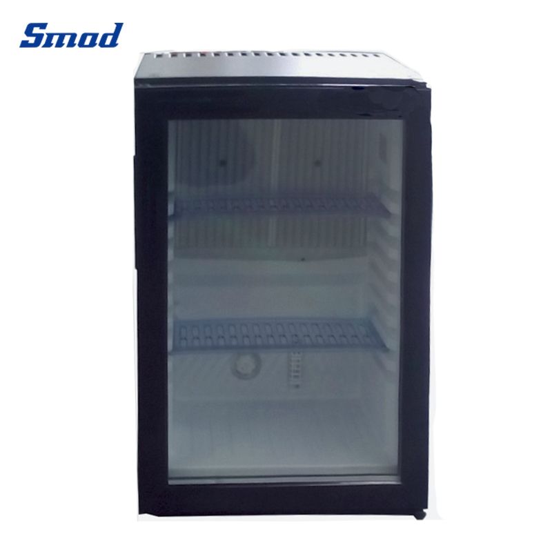 
Smad 1.7 / 2.1 Cu. Ft. Glass Door Mini Absorption Fridge with Inner LED light