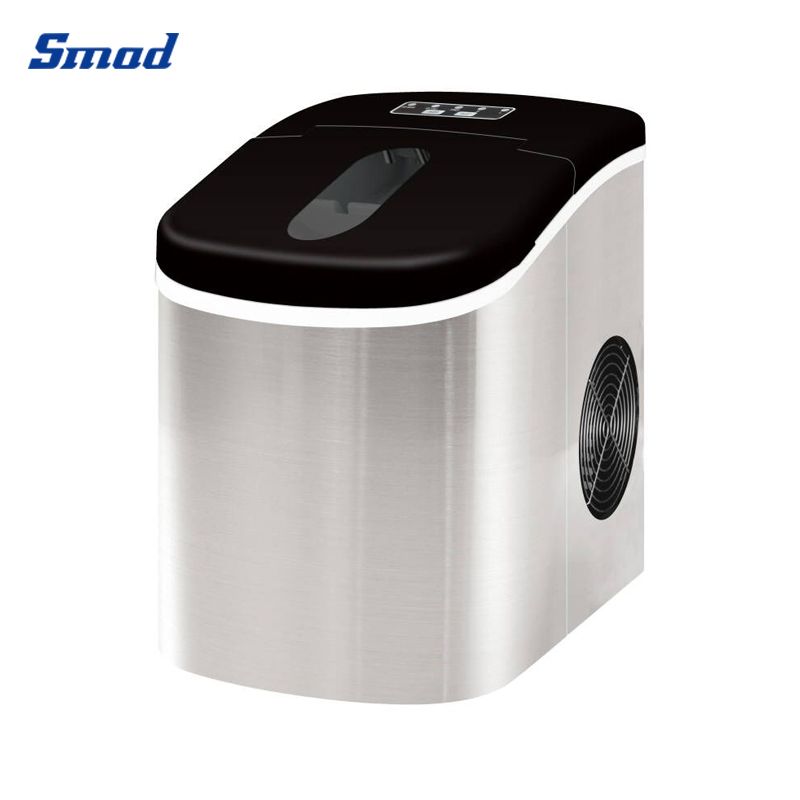 Smad 15Kg Portable Countertop Bullet Cube Mini Ice Maker with Energy efficient cooling system