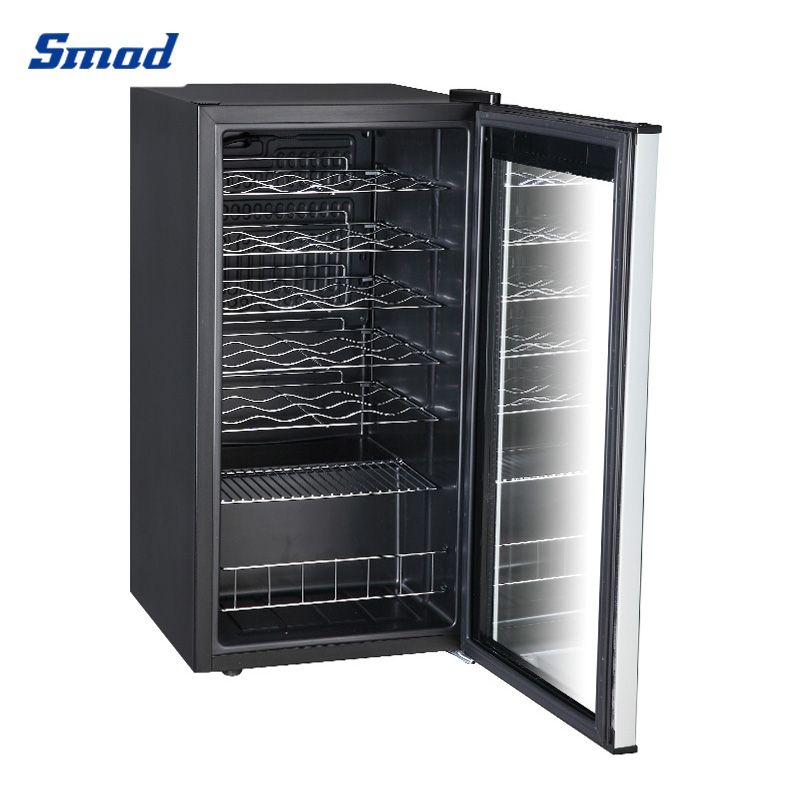 Smad Small Under Bench Wine Fridge Cabinet with LCD diplay & touch creen control