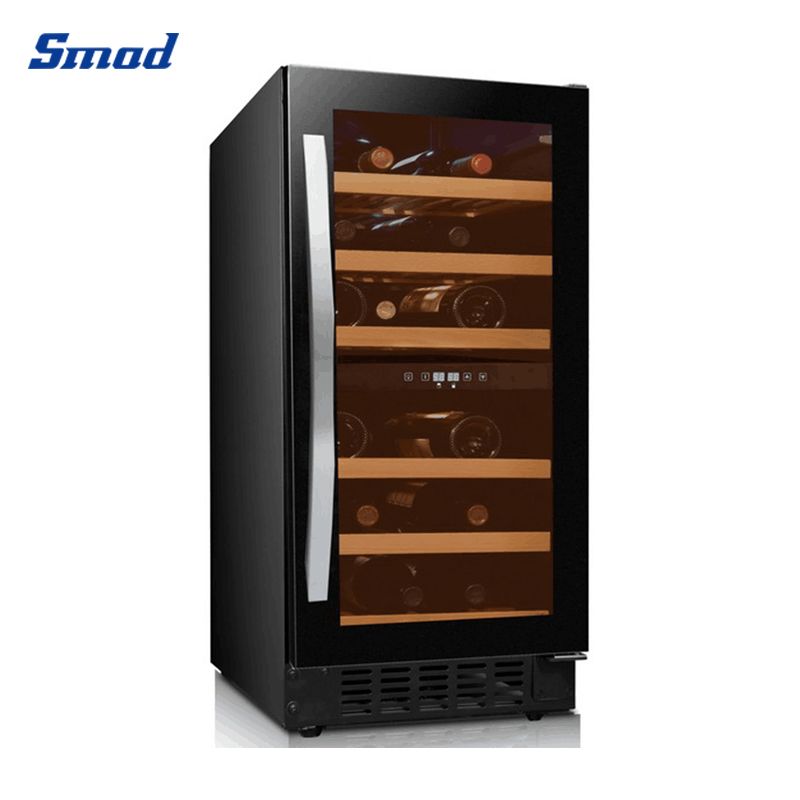 Smad Integrated Dual Zone Wine Fridge with 28 Bottles
