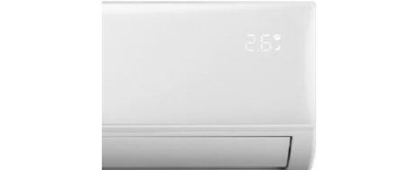
Smad 9K Btu Fixed-Speed Non-Inverter Split  Cooling Air Conditioner has temperature display