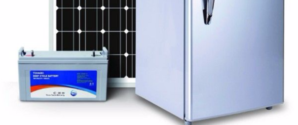 Smad 7 Cu. Ft. DC Compressor Solar Refrigerator connects with Solar power