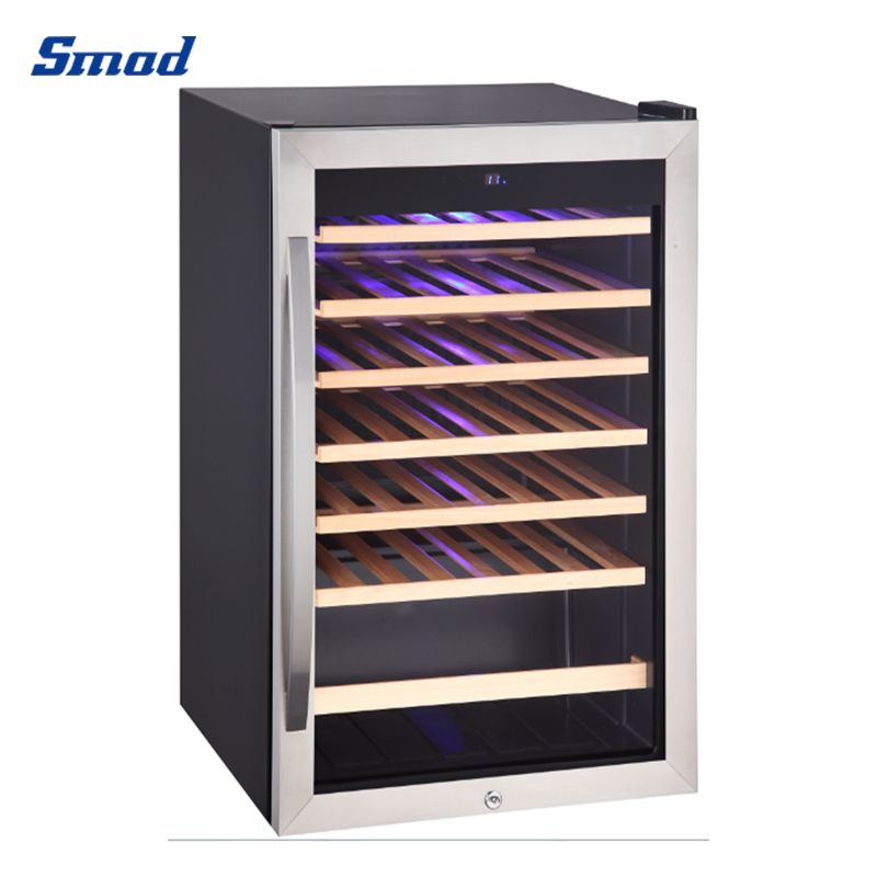 Smad 48 Bottle Digital Control Compressor Wine Cooler with No frost 
