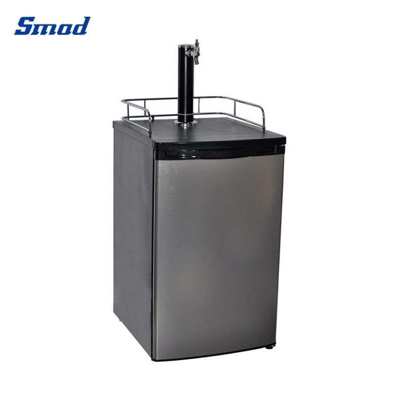 
Smad 5.7/4.9 Cu. Ft. Home Kegerator Fridge with Single Tap