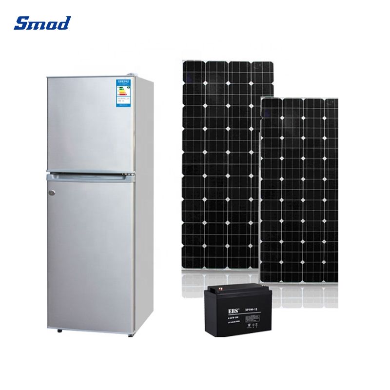 Smad Solar Powered Top Mount AC Fridge with Mechanical temp.control