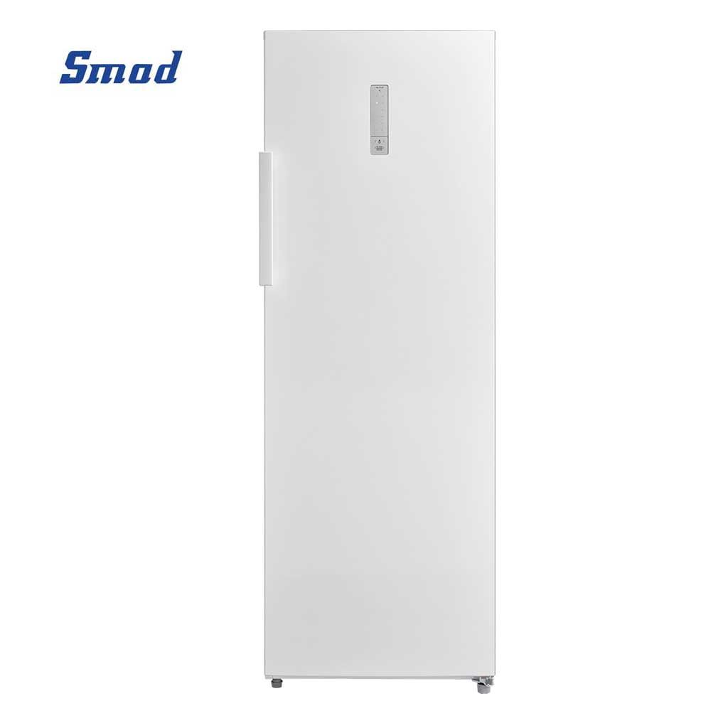 Smad 8.3 Cu. Ft. White Frost Free Stand Up Freezer with Super freeze function