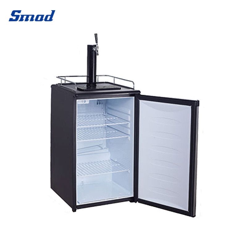 
Smad 172L Mechanical Control Compressor Cooling Beer Dispenser with Stainless Steel Door