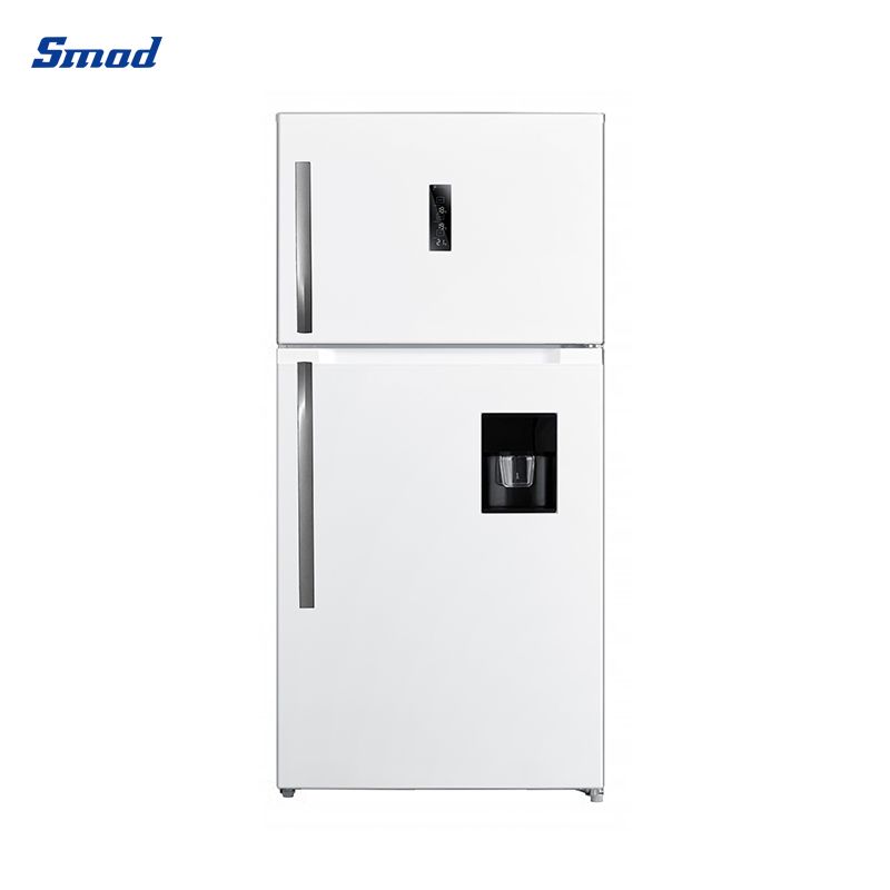 Smad 480L White Top Freezer Fridge Freezer with Water Dispenser