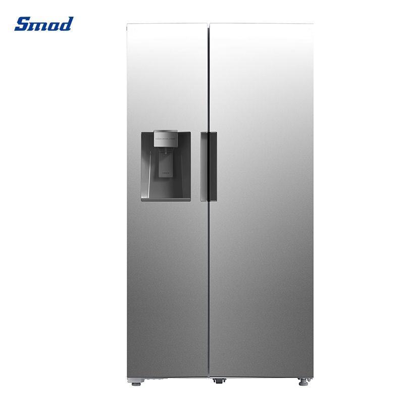 Smad 26.3 Cu. Ft. Side by Side Refrigerator with Auto ice-maker