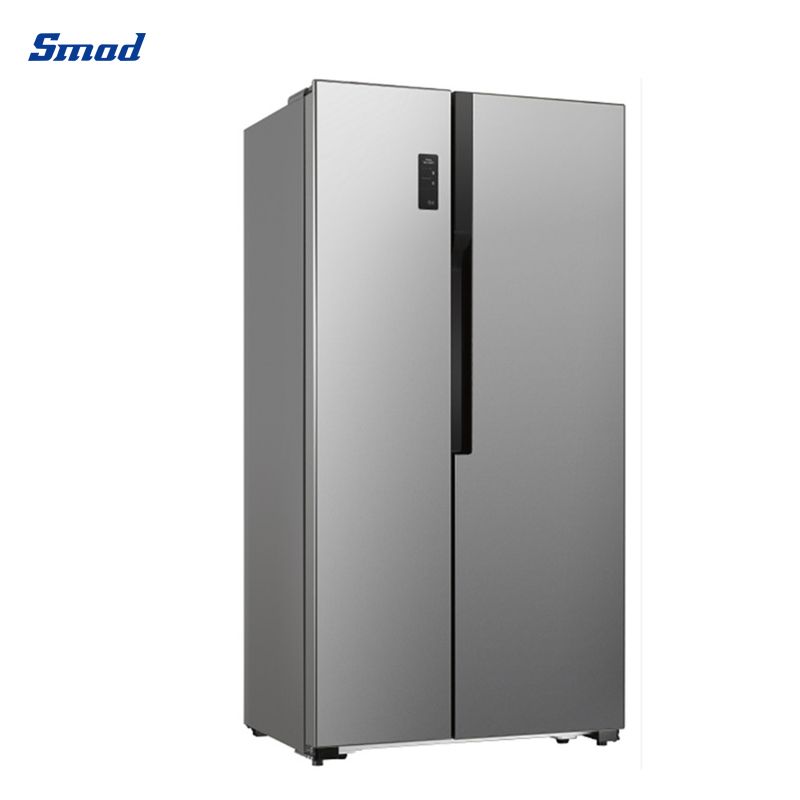 Smad 18.4 Cu. Ft. Side by Side Refrigerator with Twist Ice Maker