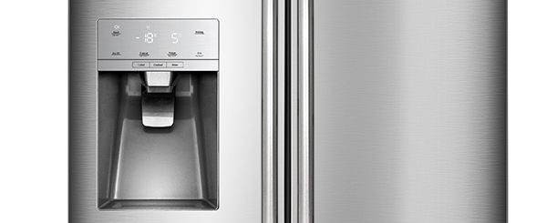 
Smad 24.8 Cu. Ft. stainless steel french door refrigerator with Ice and Water Dispenser