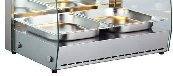 
Smad food display warmer with adjustable temperature controller