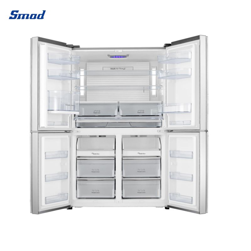 
Smad Frost Free Four Door Side by Side Door Refrigeratorr with Automatic icemaker