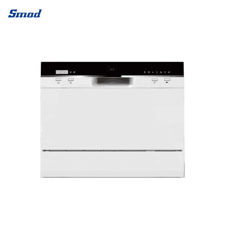 Smad 6 Sets Electronic Control Dishwasher with LED Display
