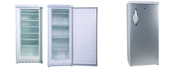 Smad 10.9/7.8 Cu. Ft. Upright Deep Freezer with 5 / 6 / 7 / 10 crystal drawers