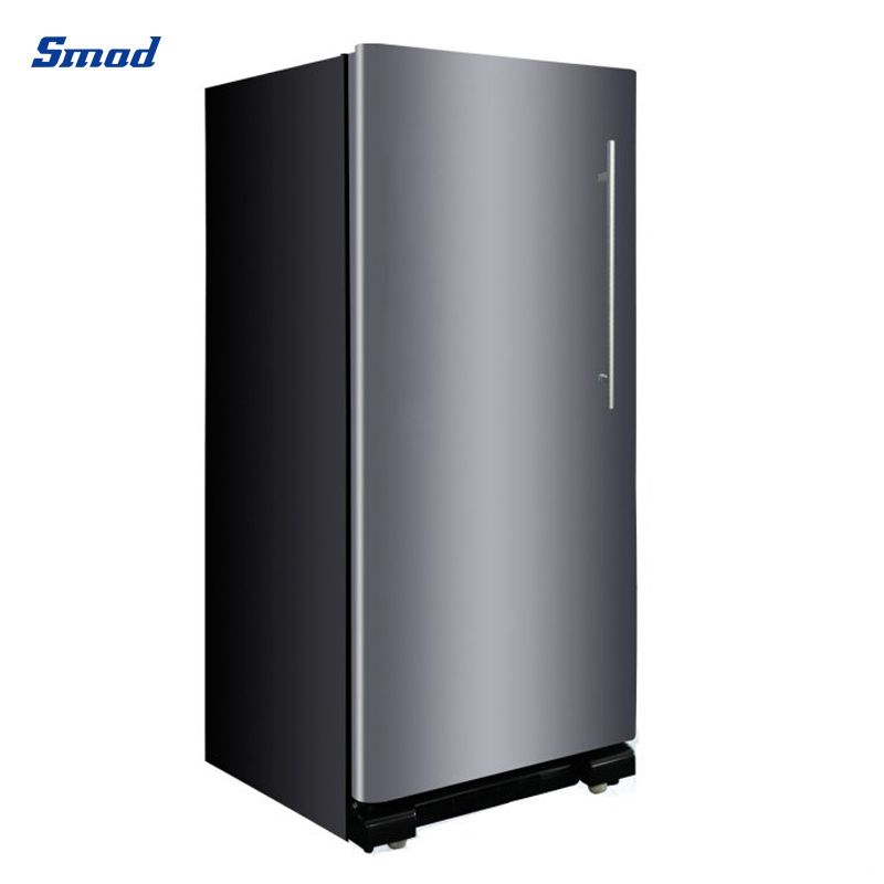 Smad 16.7 Cu. Ft. Frost Free Stainless Steel Upright Freezer with Digital temperature display