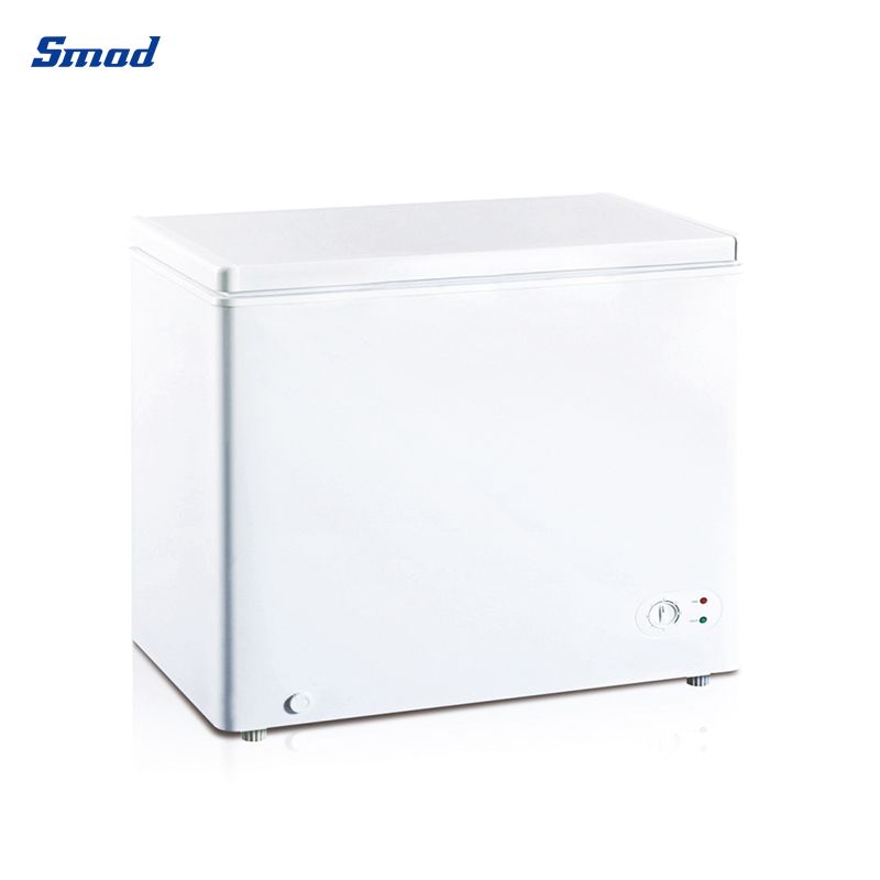 White appearance of chest freezer looks more beautiful. 