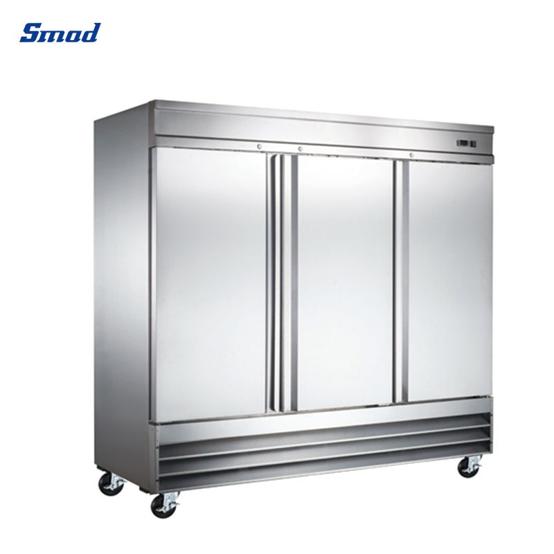Smad 3 Door Upright Deep Freezer with automatic defrosting