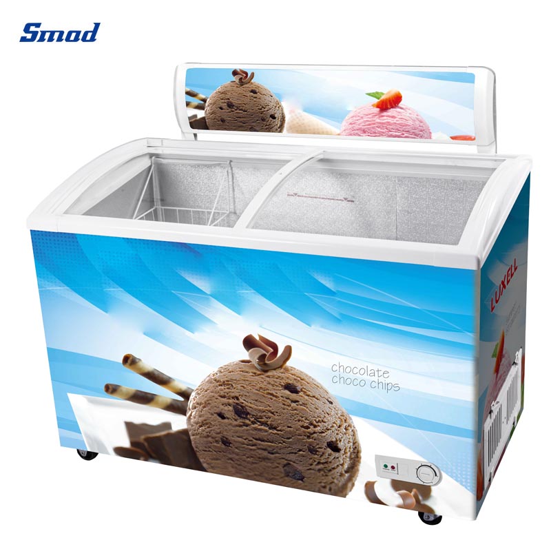 Smad  Ice Cream Display Freezer with Multi stage mechanical thermostat