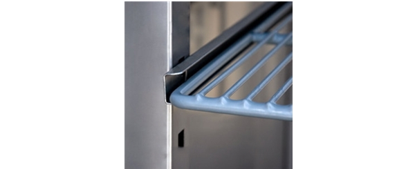 
Smad 240L 2 Door Stainless Steel Salad/Sandwich Prep Refrigerator with Adjustable shelves