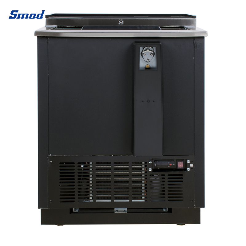 Smad Electronic Control Bottle Cooler In Stainless Steel with Inverter compressor