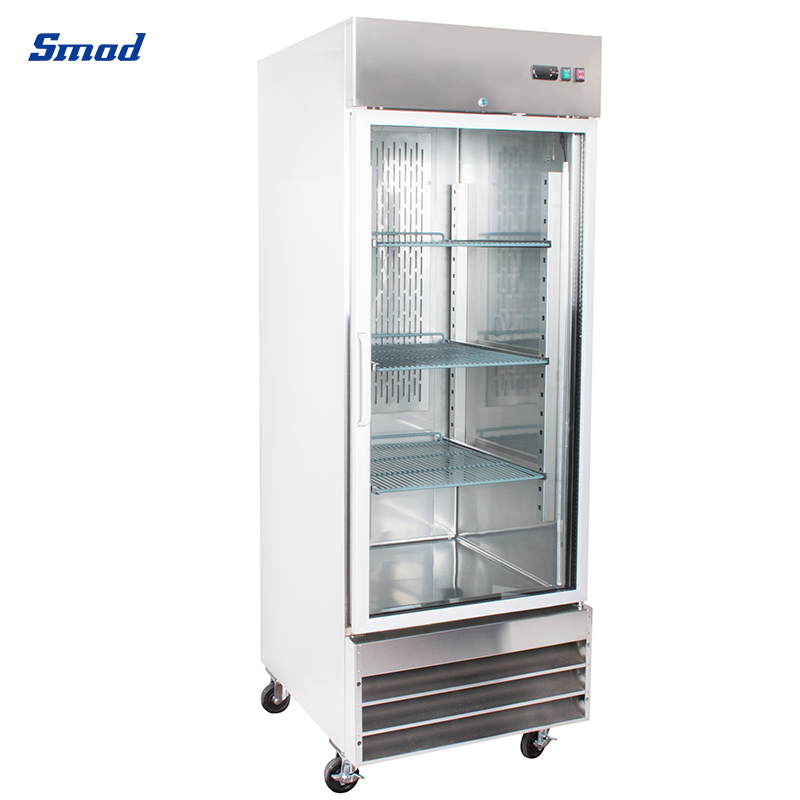 
Smad Glass Door Industrial Reach-In Refrigerator with Electronic control system