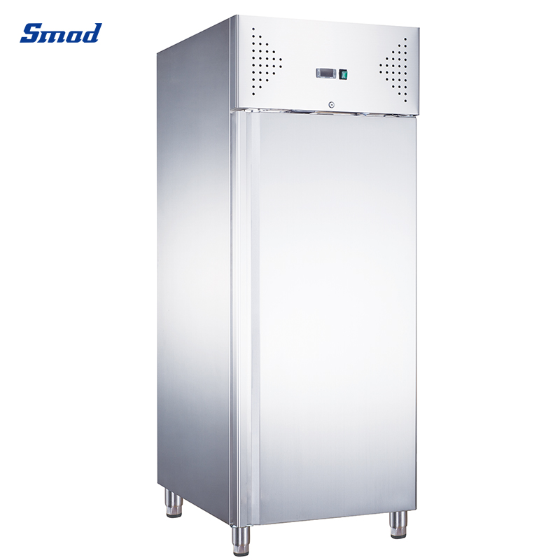 Smad 429L Single Solid Door Stainless Steel Upright Refrigeration