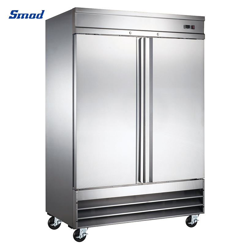 
Smad 2 Door Commercial Upright Freezer with 6 Shelves