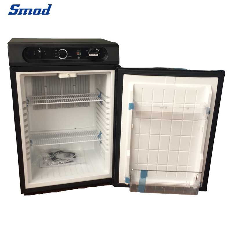 
Smad 40L gas/12v/propane 3 way mini fridge with Reversible Door