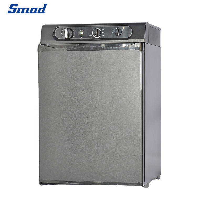 
Smad 40L gas/12v/propane 3 way mini fridge with Adjustable Shelves