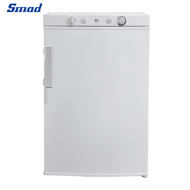 Smad 3.5 Cu. Ft. Single Door Electric/Gas Refrigerator with 3 Way Powered