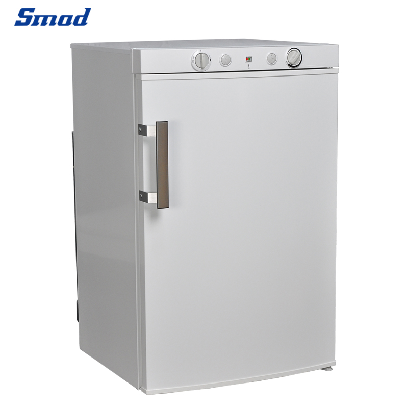 
Smad 3.5 Cu. Ft. Single Door Electric/Gas Refrigerator with Adjustable Thermostat