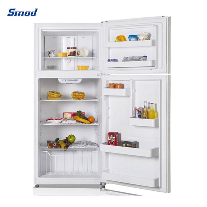 
Smad 18 Cu. Ft. Frost Free Top Freezer Refrigerator with Glass shelf