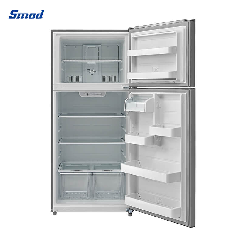 Smad 18 Cu. Ft. Frost Free Top Freezer Refrigerator with Interior LED light