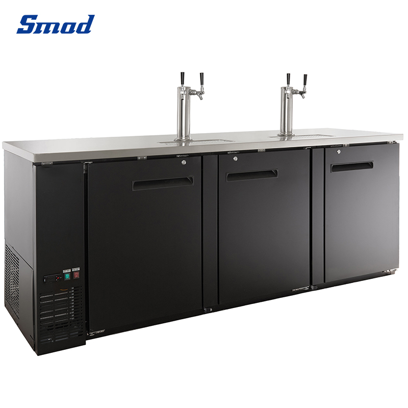 
Smad 916L 3 Door Direct Draw Beer Dispenser with Embraco compressor