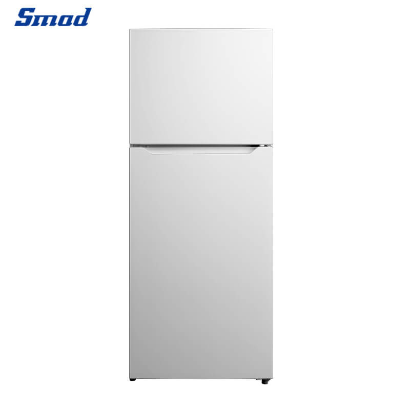 
Smad 14.8 Cu. Ft. Electronic Control Top Freezer Refrigerator with Dual Crisper Drawer