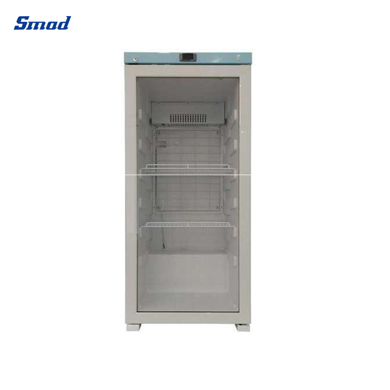 Smad 46L/105L/285L Single Glass Door Medical Display Cooler with Auto Defrost