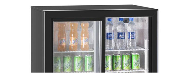 Smad 185L 2/3 Door Back Bar Cooler with Electronic temperature control