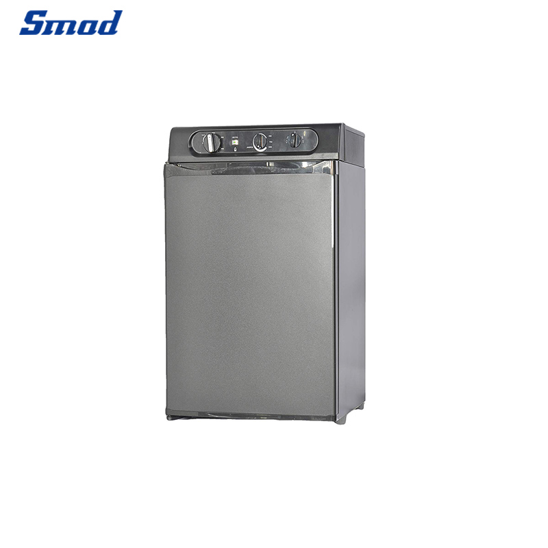 Smad 1.4 Cu ft Camper RV DC 12V Fridge Portable Domestic Vehicle Truck  Refrigerator, Reversible Door 