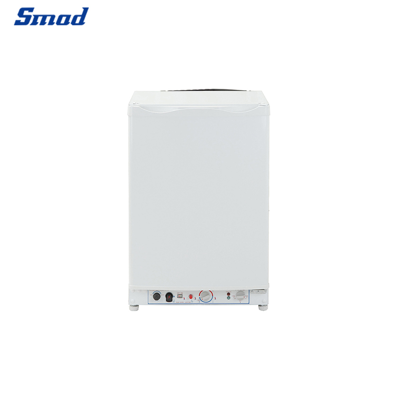
Smad 3.5 Cu. Ft. White Gas/12V/Propane 3 Way Refrigerator with Adjustable Shelf