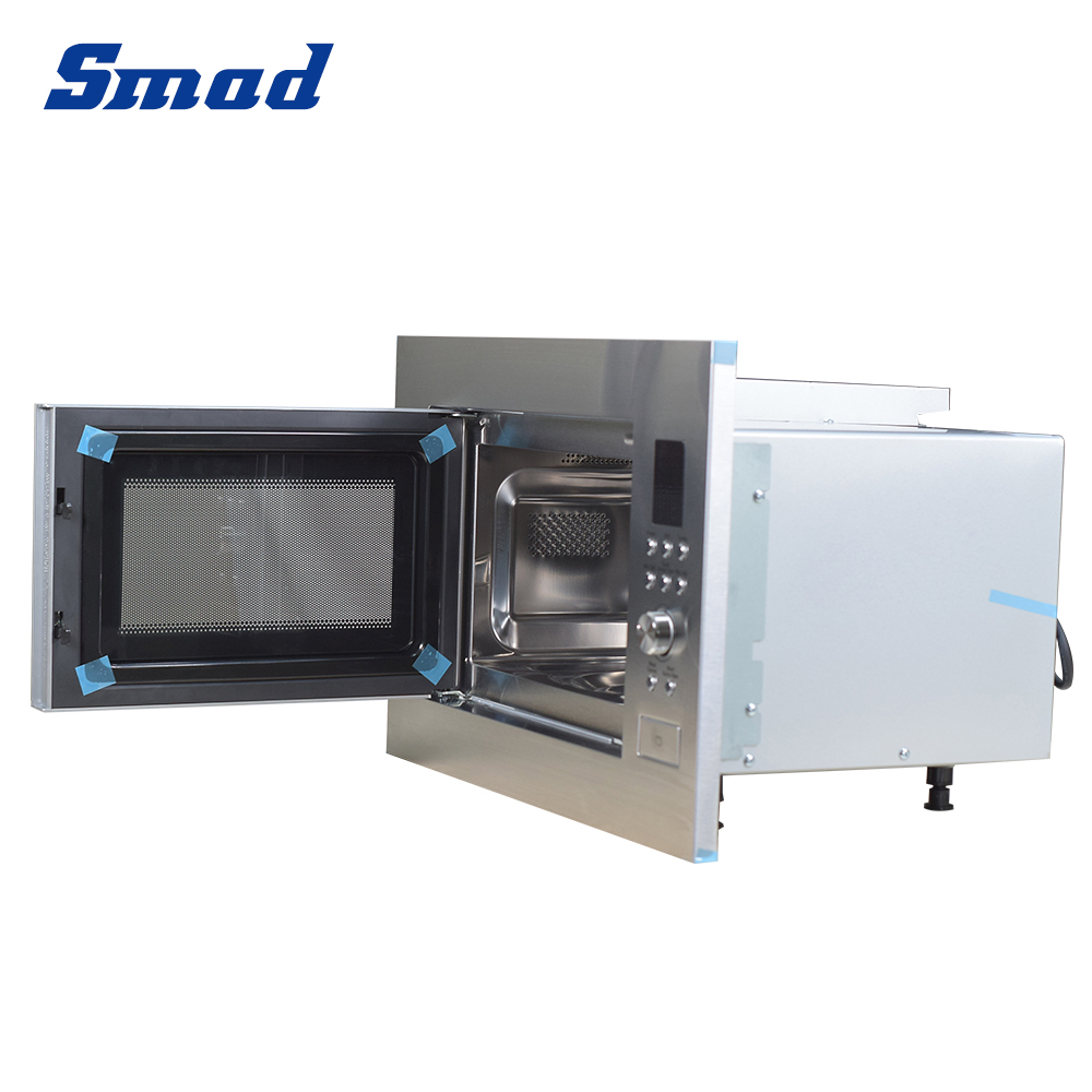
Smad 0.9 Cu. Ft. Black Stainless Steel Built-in Microwave Oven with End Cooking Signal