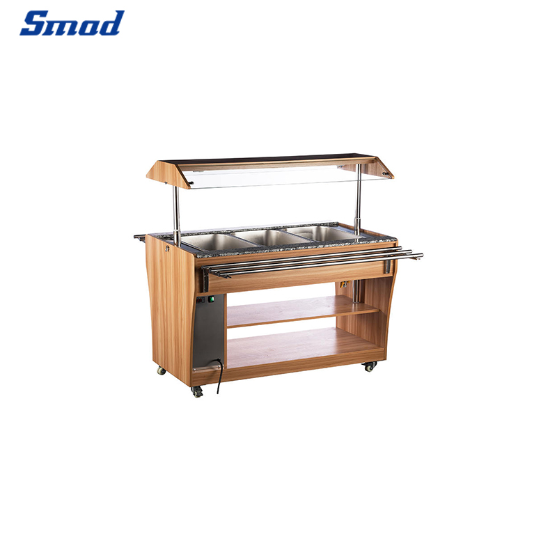 
Smad 1210L/1490L/2150L Commercial Display Warmer with Cough protection