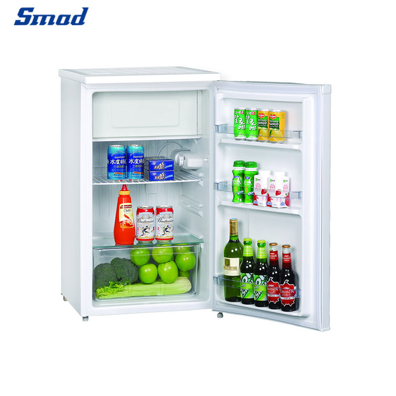 
Smad 120L Single Door Refrigerator with half-width chiller chamber