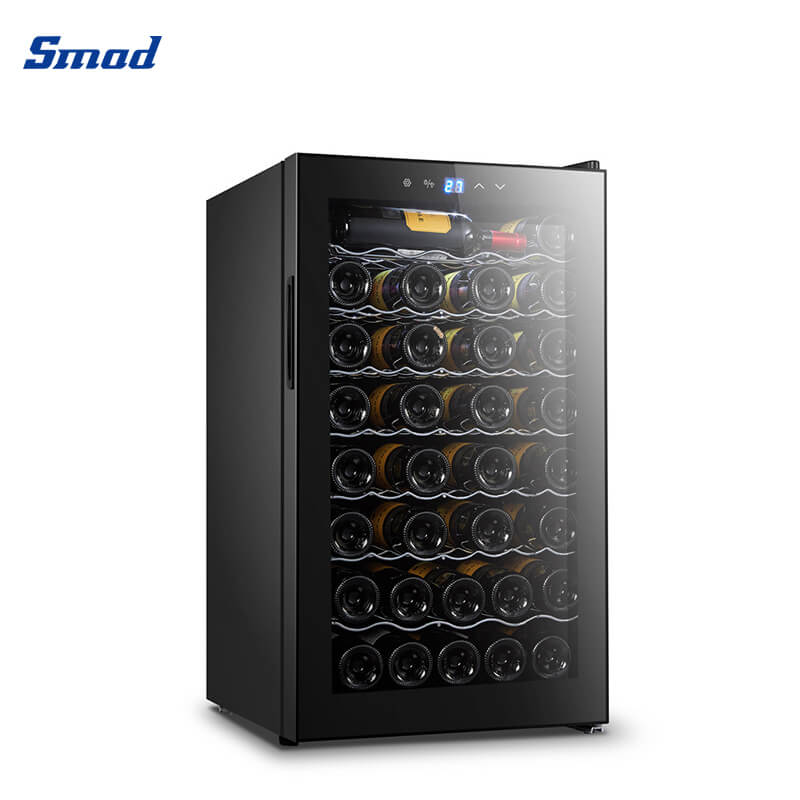 Smad Dual Zone Wine Cooler Fridge with Digital Temperature control