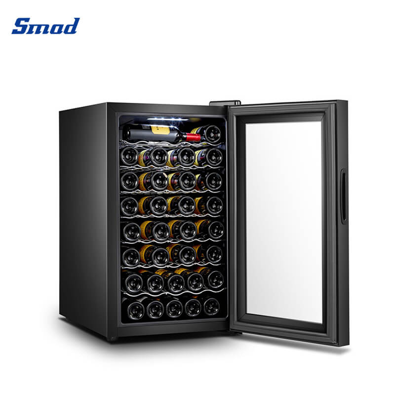 
Smad Dual Zone Wine Cooler Fridge with touch screen button