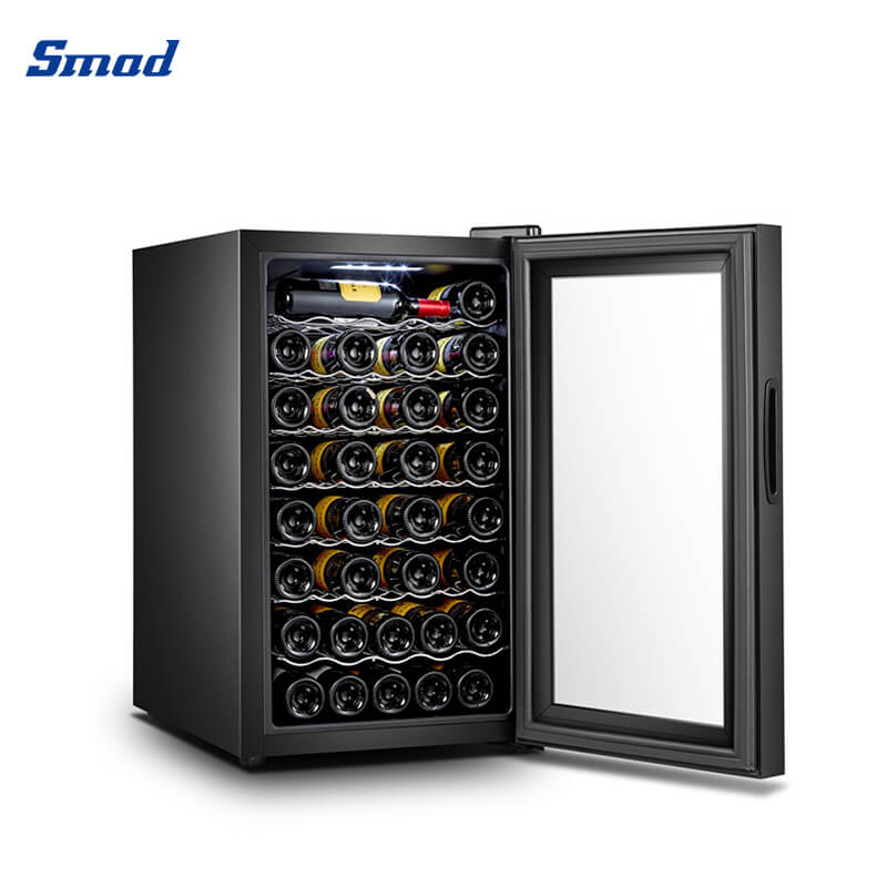 
Smad Dual Zone Wine Cooler Fridge with touch screen button