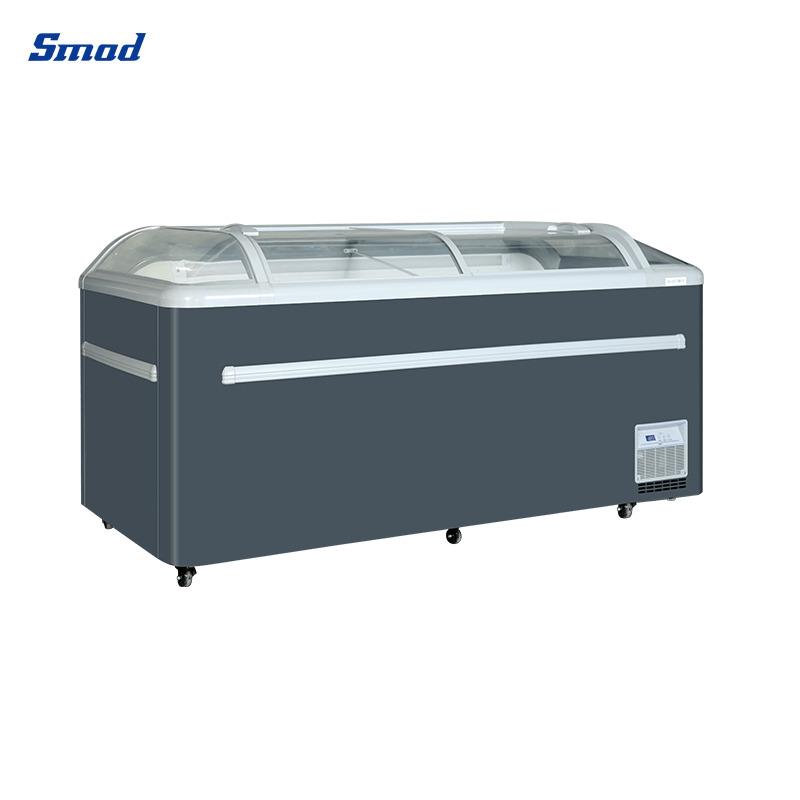 
Smad 960L Supermarket Island Display Freezer with Automatic defrost