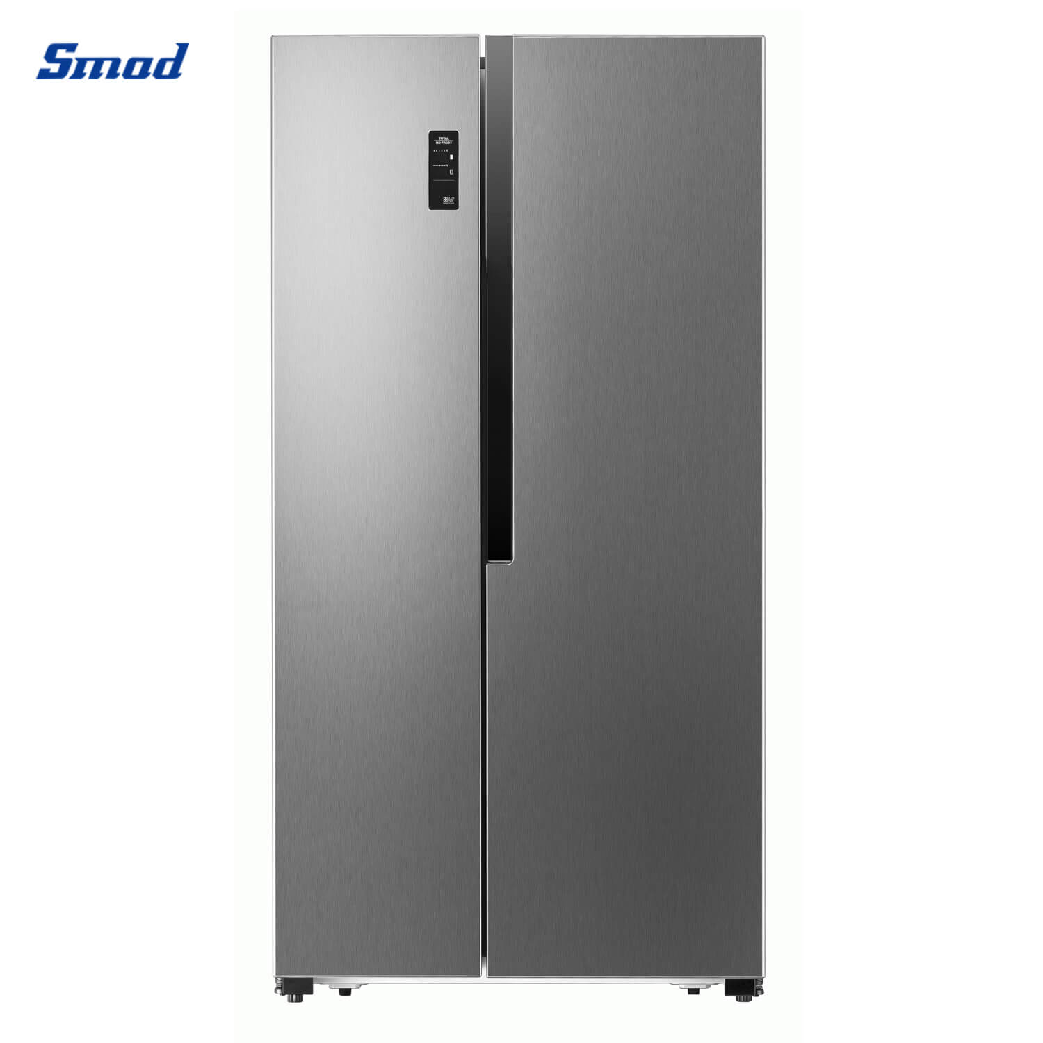 Smad 18.4 Cu. Ft. No Frost Side by Side Refrigerator with Authentic ice maker
